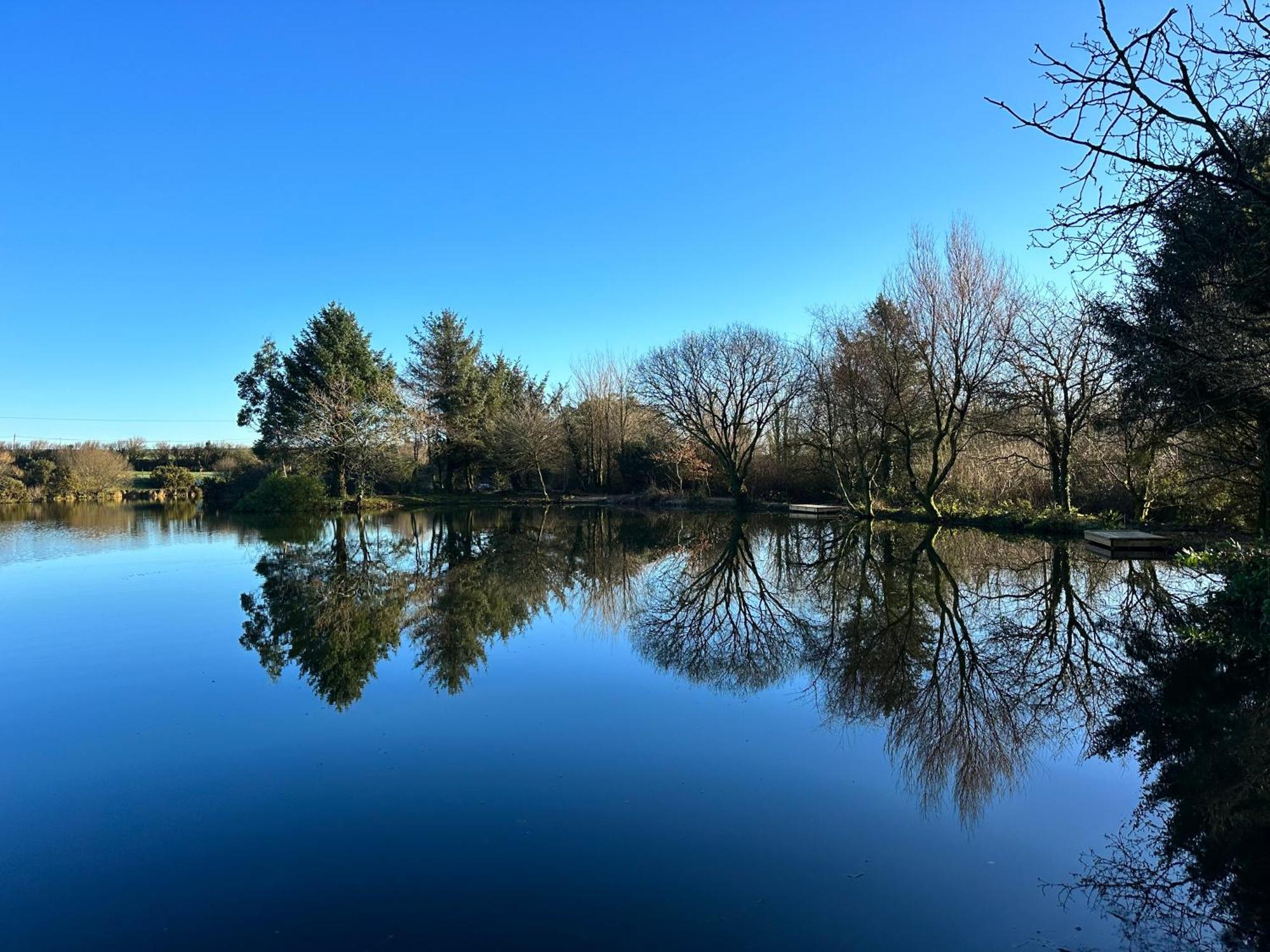 Lakeside Glamping Firecrest St Columb Major Dış mekan fotoğraf