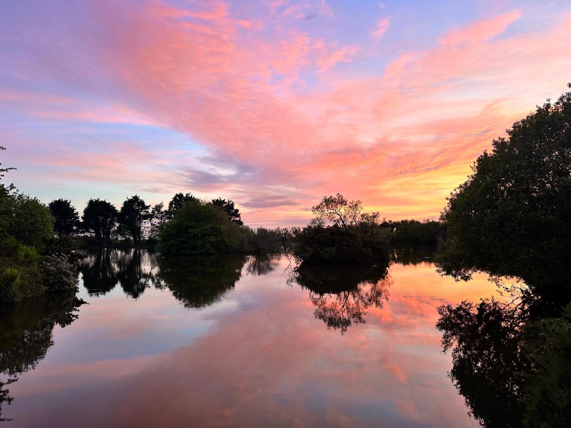 Lakeside Glamping Firecrest St Columb Major Dış mekan fotoğraf