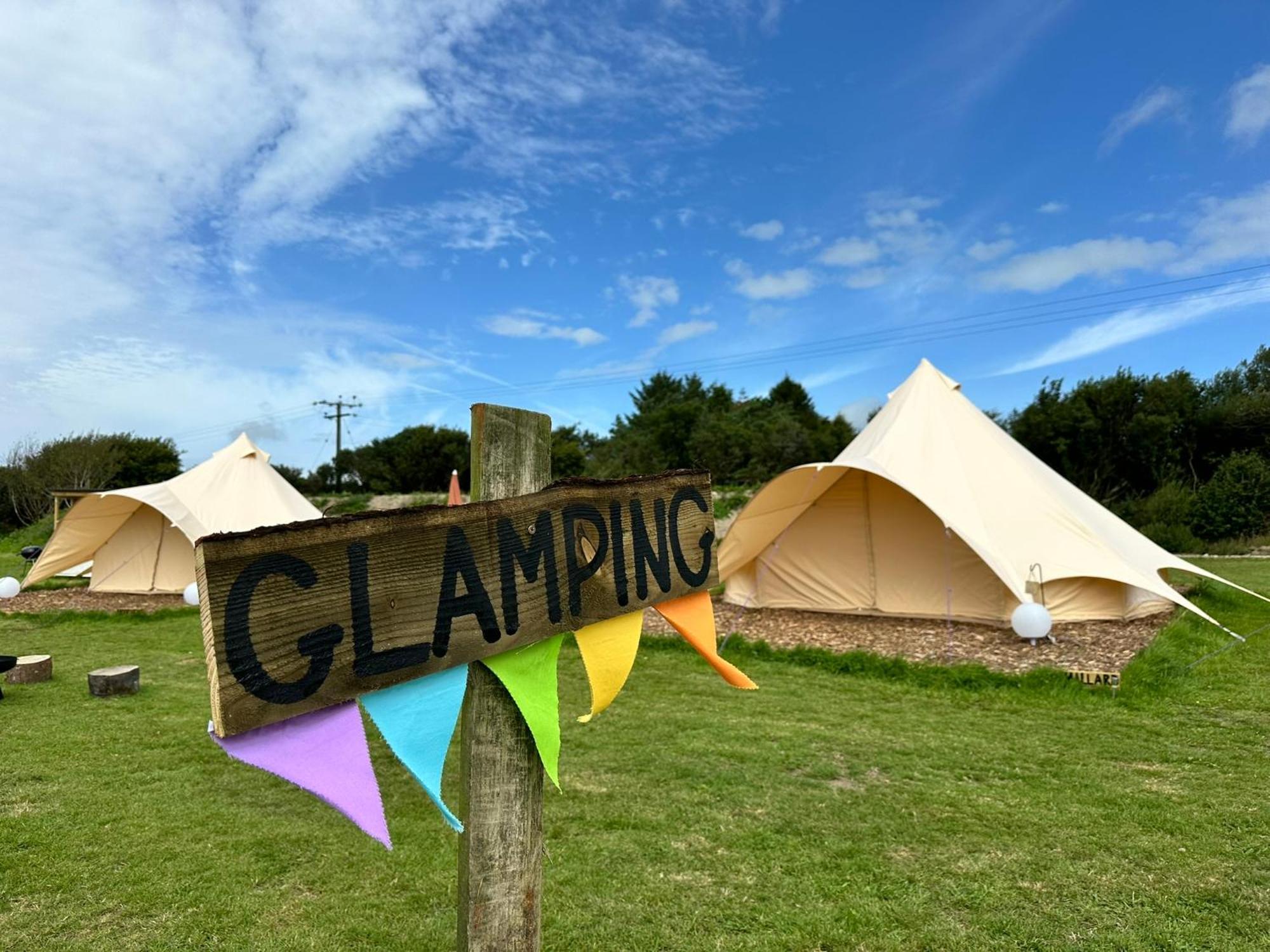 Lakeside Glamping Firecrest St Columb Major Dış mekan fotoğraf
