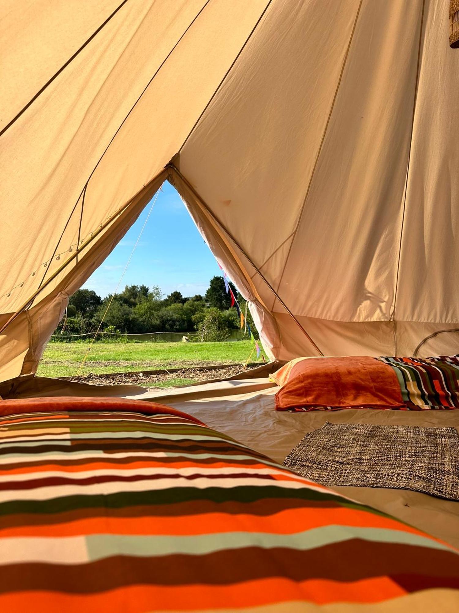 Lakeside Glamping Firecrest St Columb Major Dış mekan fotoğraf